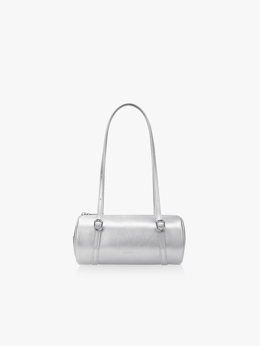 FINDKAPOOR Pillow Shoulder Bag / Silver