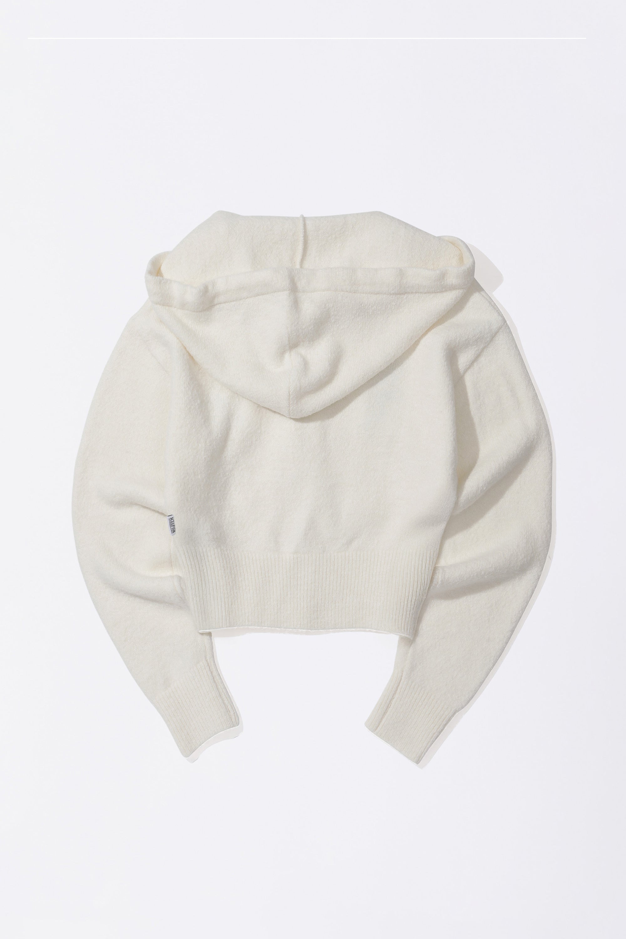 Sculptor Ankh Boucle Knit Cardigan Ivory