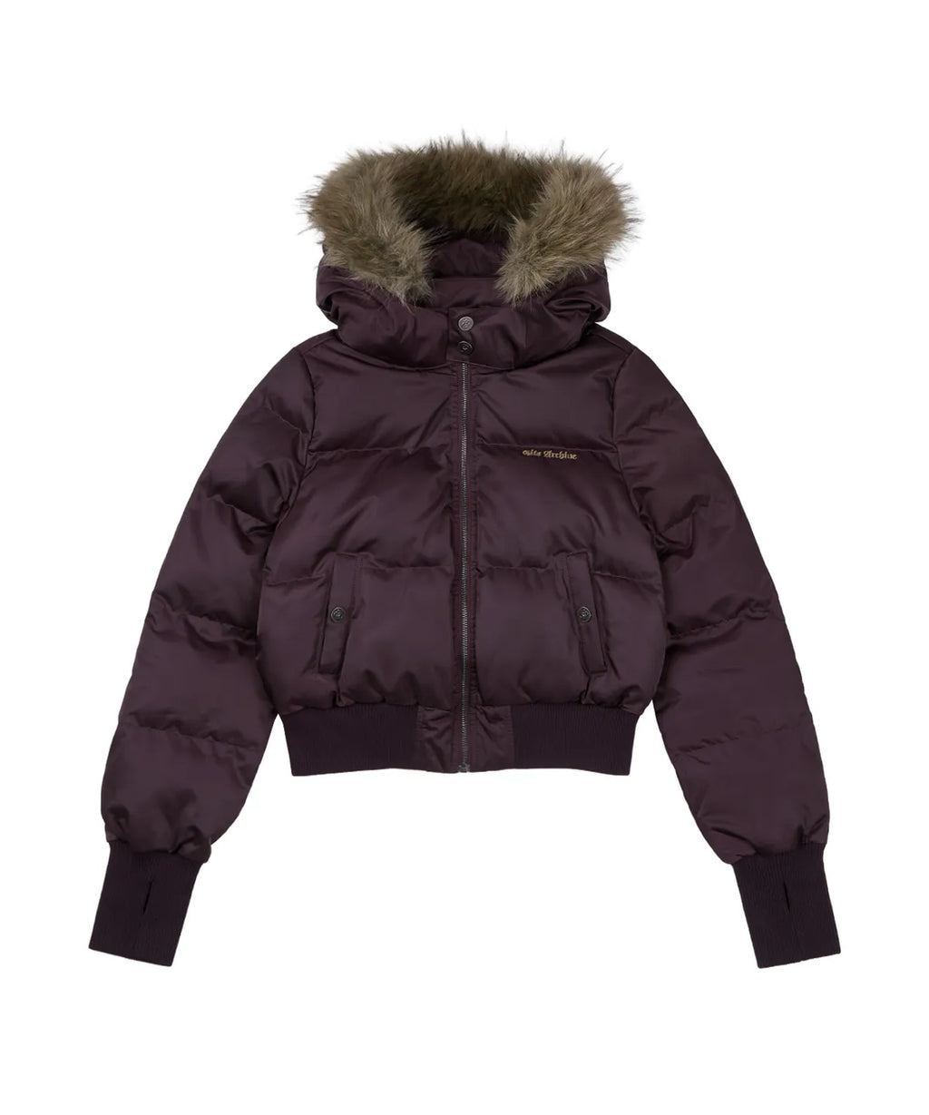 [GILA ARCHIVE] Fur Hood Light Padded Jacket - 2 Colors