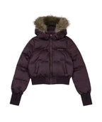 [GILA ARCHIVE] Fur Hood Light Padded Jacket - 2 Colors