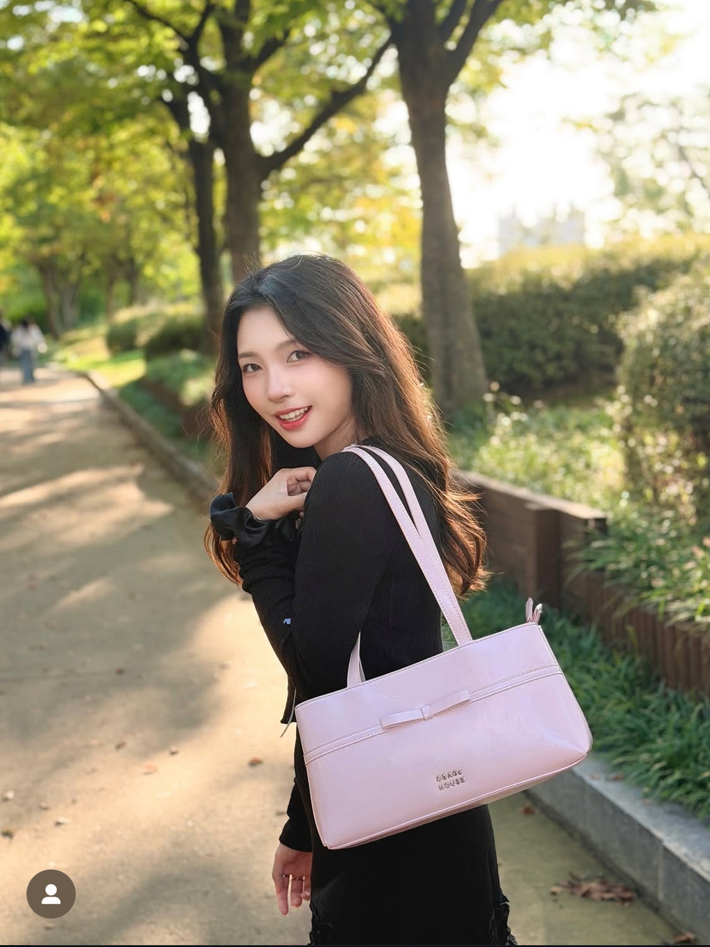 [香港現貨✨] [獨家代理🎀] Daisy Muse Ballerina Shoulder Bag - Soft Pink