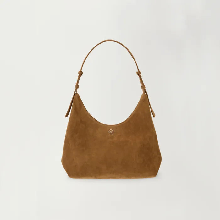 Heeari Ivy Suede Shoulder Bag - Camel