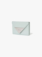 fennec Crinkle Triangle Accordion Pocket / pale mint