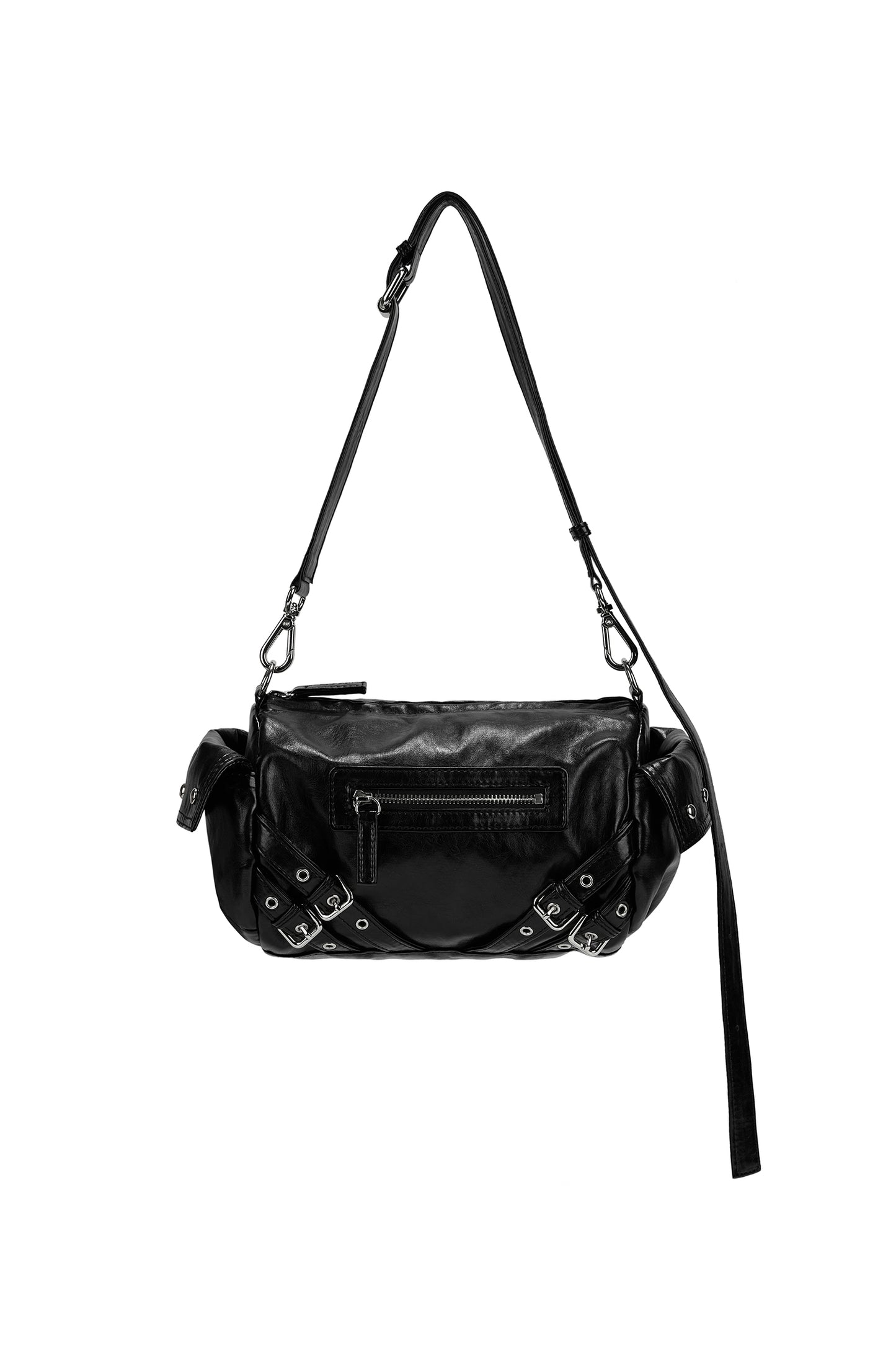 DEINET STUD POCKET BAG IN BLACK