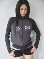 ason SALT ZIP-UP / CHARCOAL