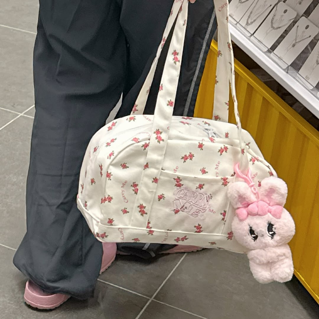 carryme.offical Two Tone Bag / Floral