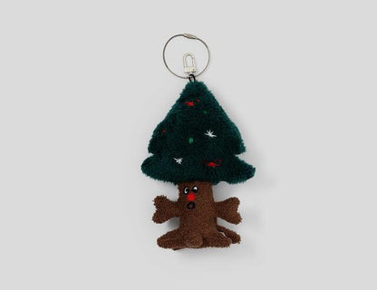 TUKATA HOLIDAY EDITION TREESMAS (Small) fabric doll keyring