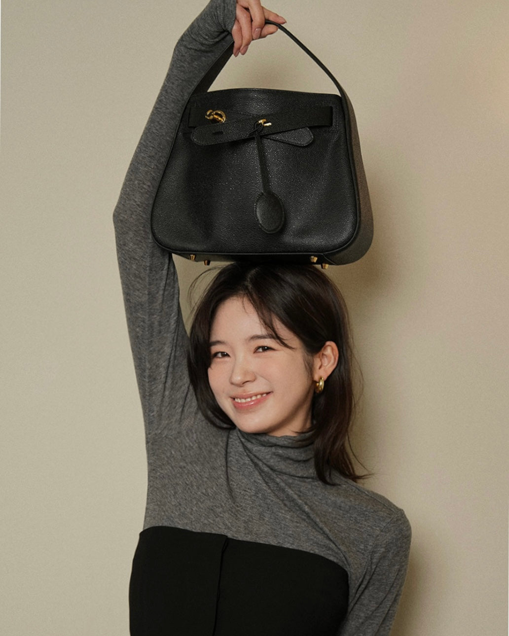 [100%牛皮] THE OFTN TILT BLACK GOLD/SILVER S/M