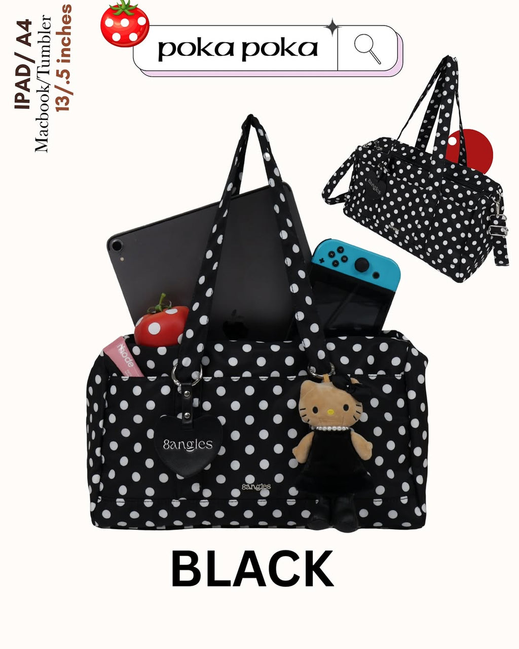 Poka Poka Polkadot Bread Bag - 3colors