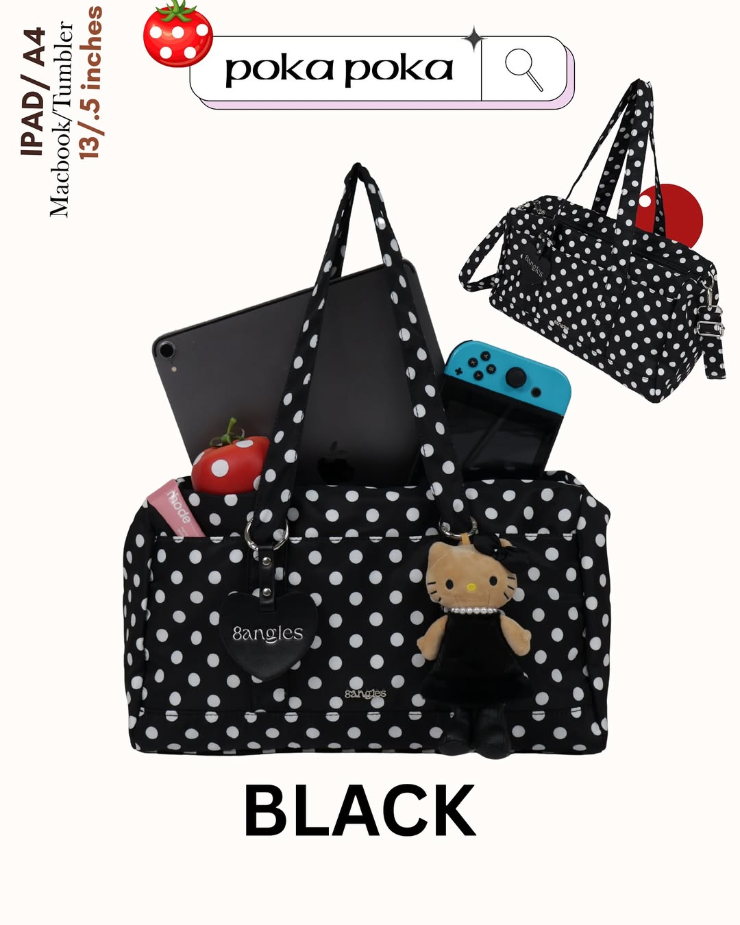 Poka Poka Polkadot Bread Bag - 3colors