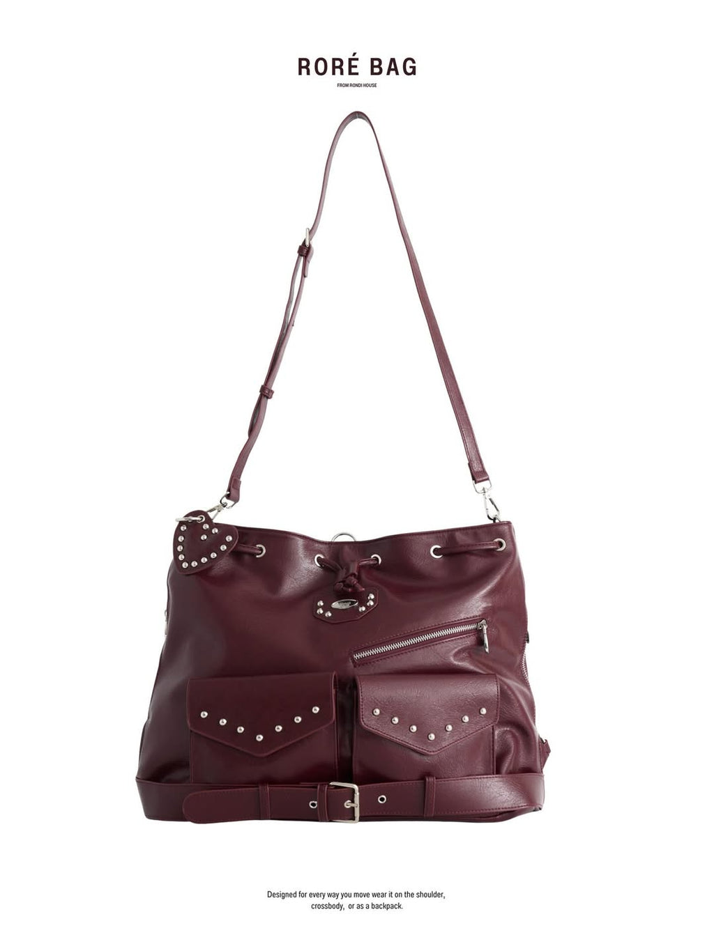[官方代理] Multi-use Roré 3-way Bag/Backpack (附送2款肩帶✨) - 3colors