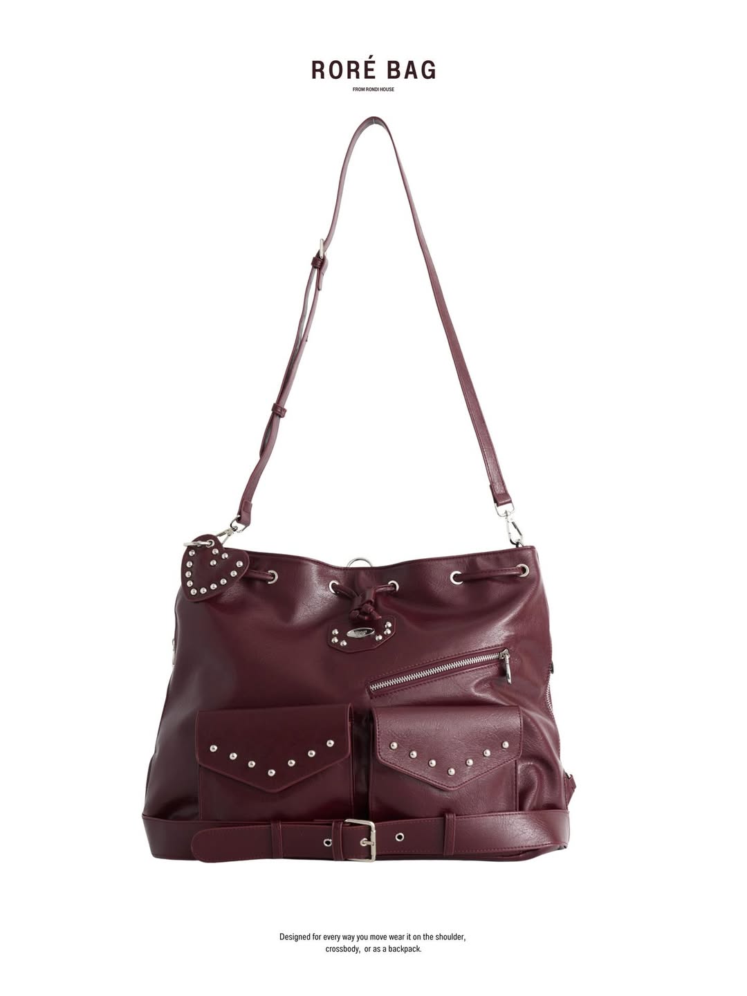 [官方代理] Multi-use Roré 3-way Bag/Backpack (附送2款肩帶✨) - 3colors