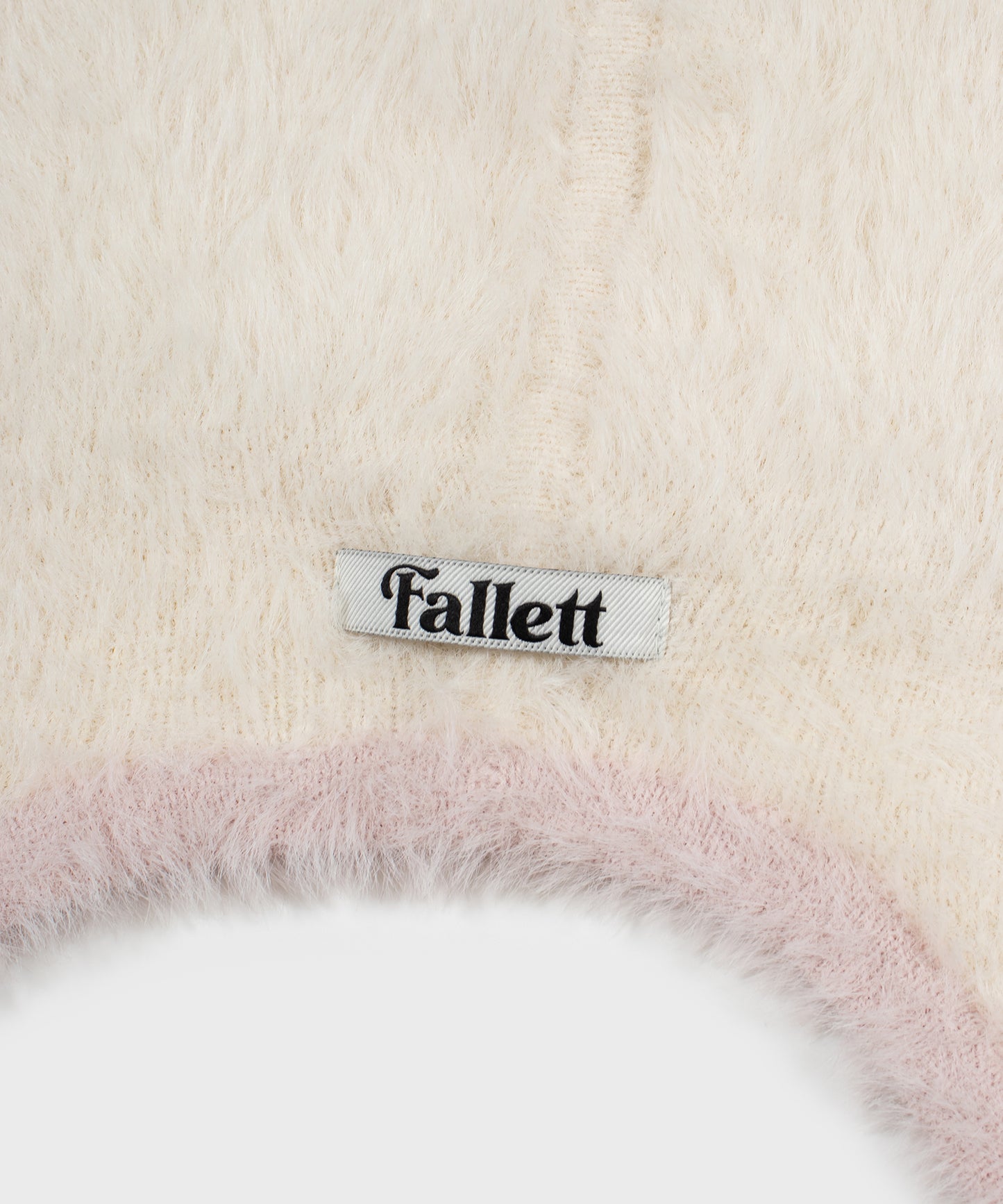 Fallett Hairy Knit Balaclava Muffler / 2colors