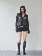 ason SALT ZIP-UP / CHARCOAL