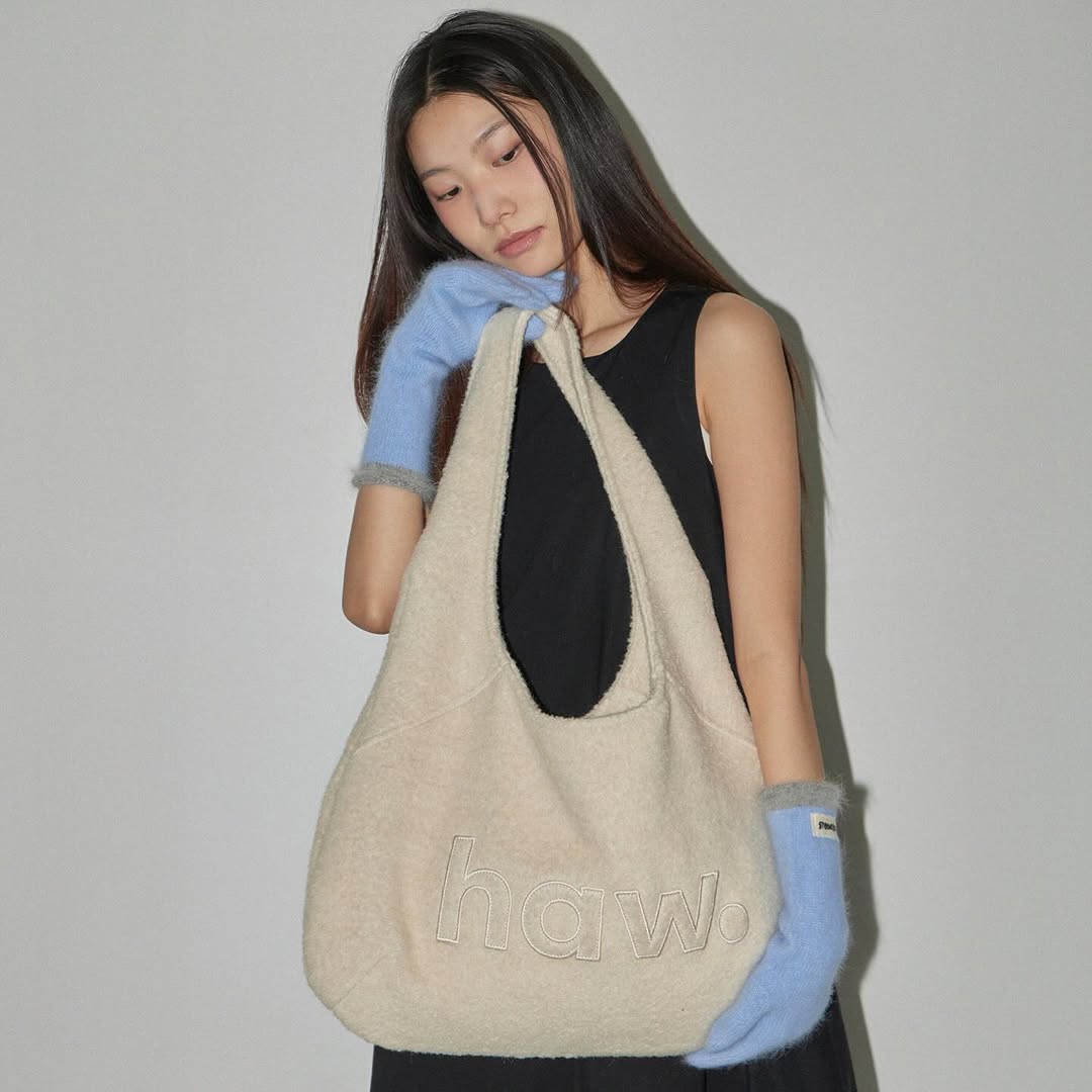 haw Pebble Totebag (40%wool) / 4colors
