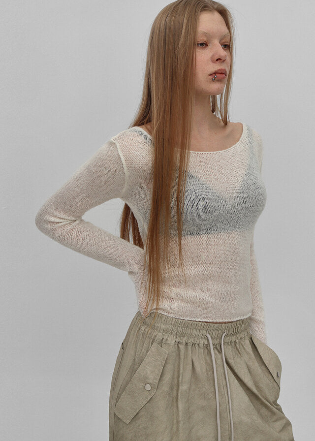 [韓國製造🇰🇷] BLACKUP Houdini See-Through / 2colors