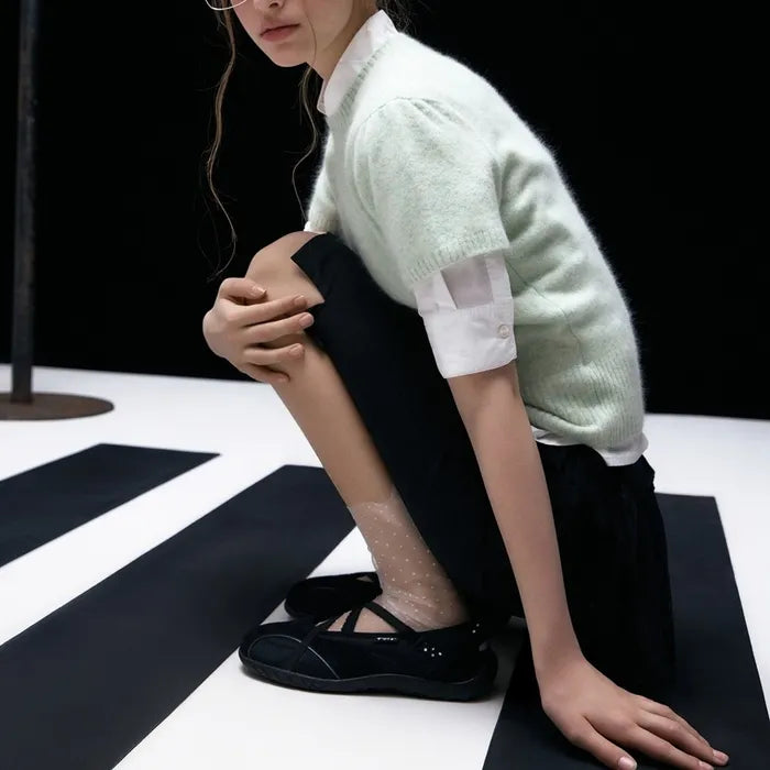 [:DOT EDITION] ROMARY Suede Banding Sneakers