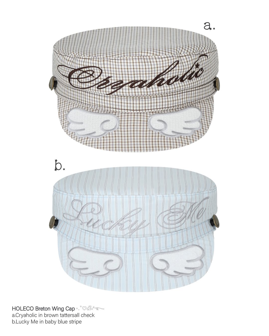 [HOLECO] Breton Wing Cap ⚓️🫧