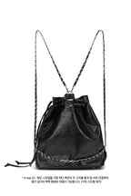DEINET 5-WAY STUD POCKET MULTI BAG IN BLACK
