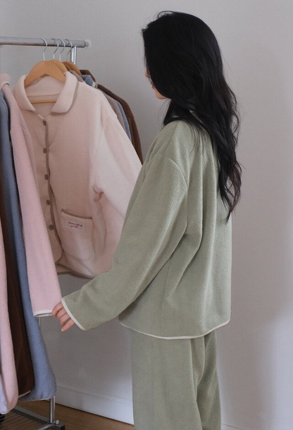 [韓國售出7000+⭐️] J'eu Dewey Sleep Jogger Pajama Set 6colors