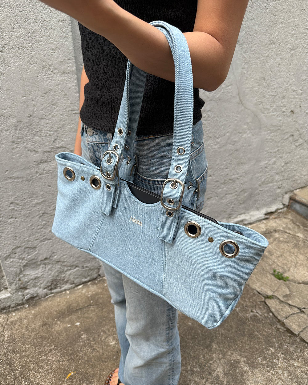 BECKY MINI BAG / LIGHT DENIM
