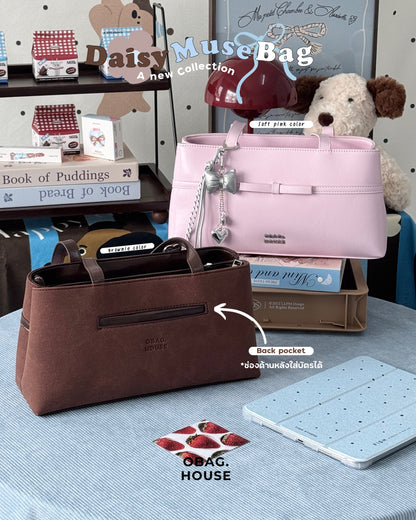 𝑯𝒐𝒍𝒊𝒅𝒂𝒚 𝑺𝑨𝑳𝑬 [香港現貨✨] [獨家代理🎀] Daisy Muse Ballerina Shoulder Bag - 6colors