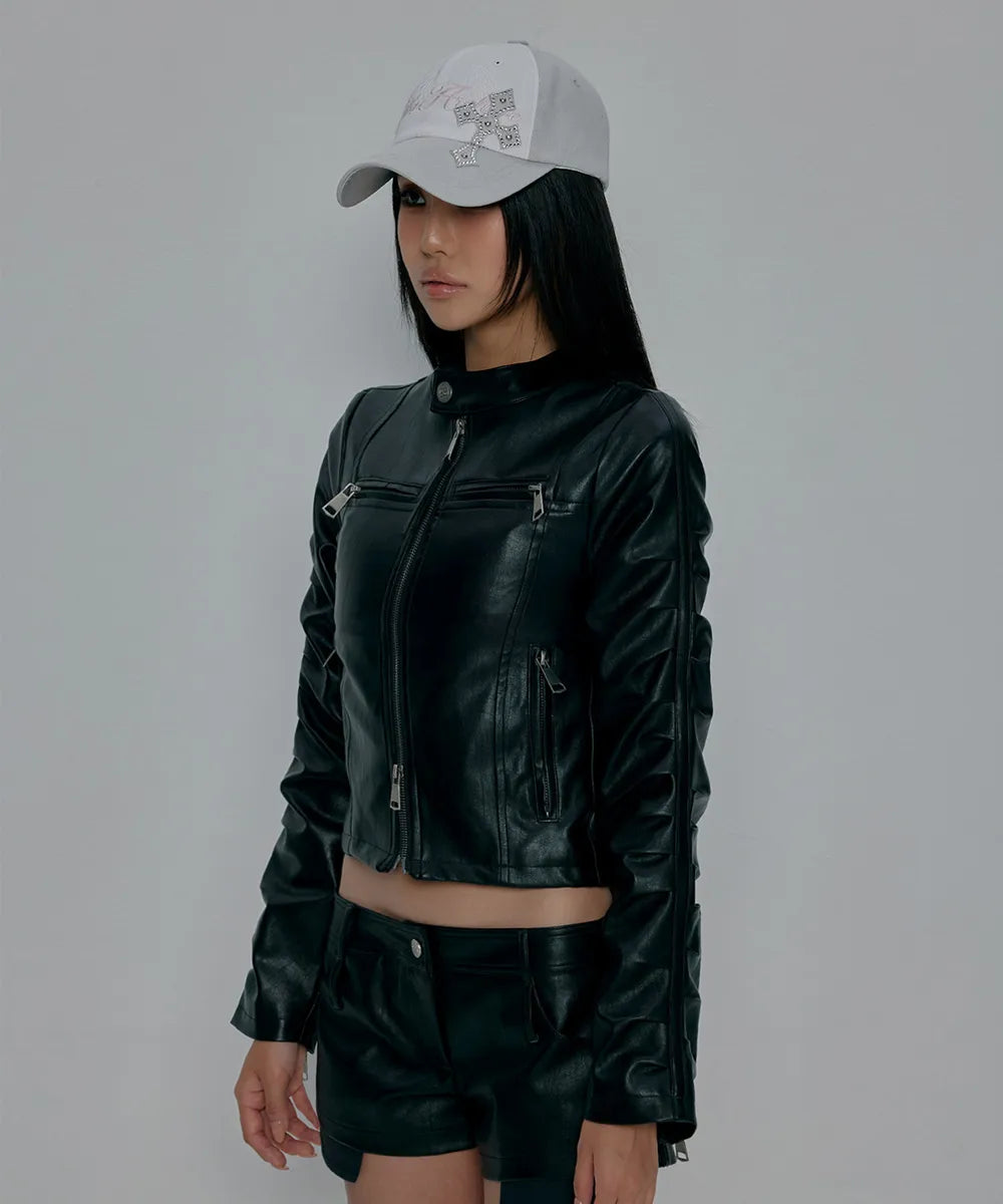 CROSS PATCHED WING BALLCAP_WHITE