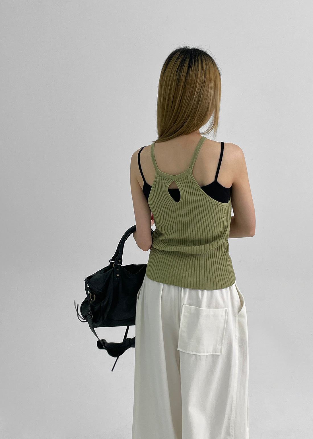[韓國製造🇰🇷] Morina Linen Summer Halter Neck Knit / 3colors