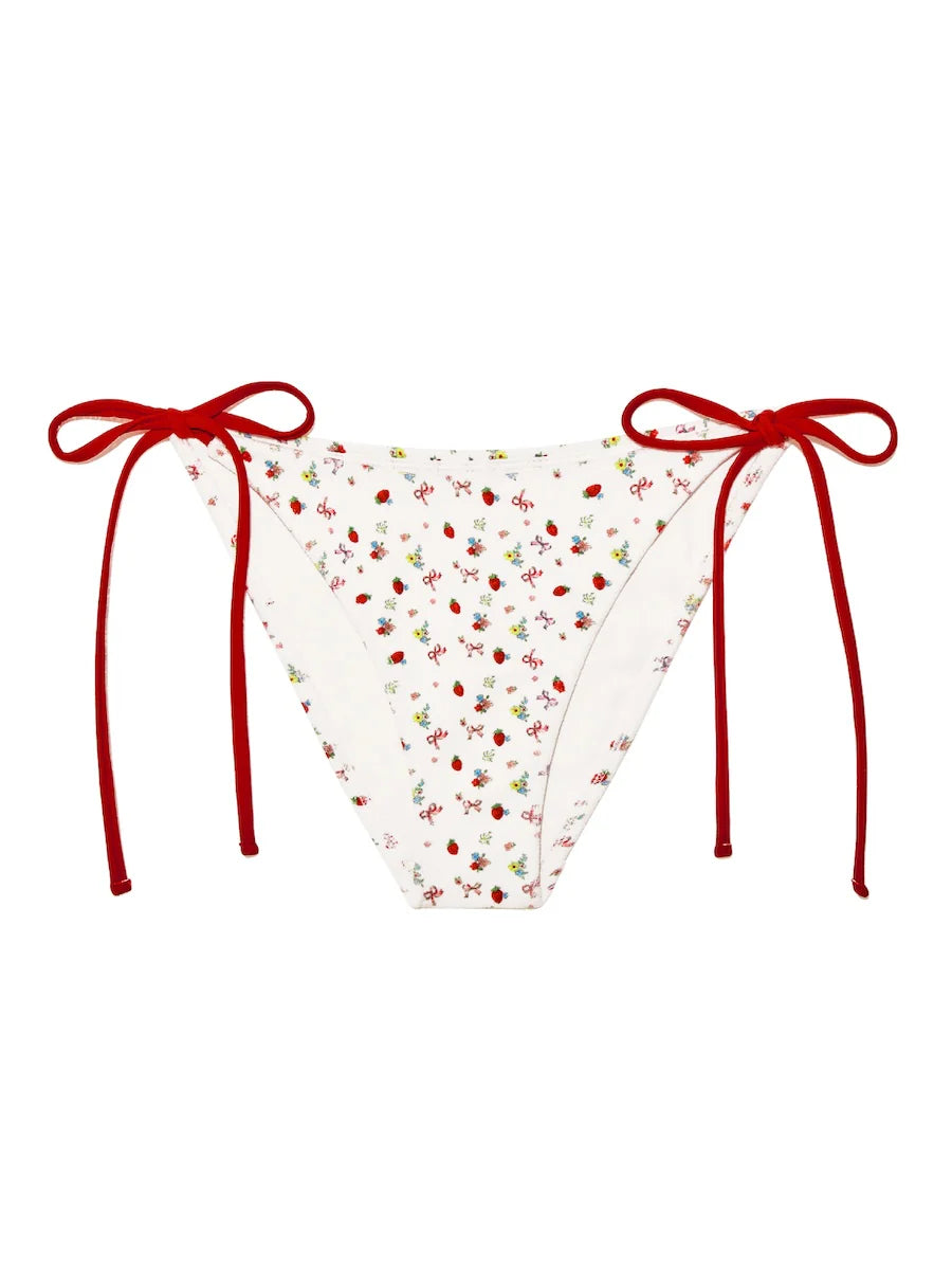 GLOWNY TIE SIDE BIKINI BOTTOM / 3PATTERNS