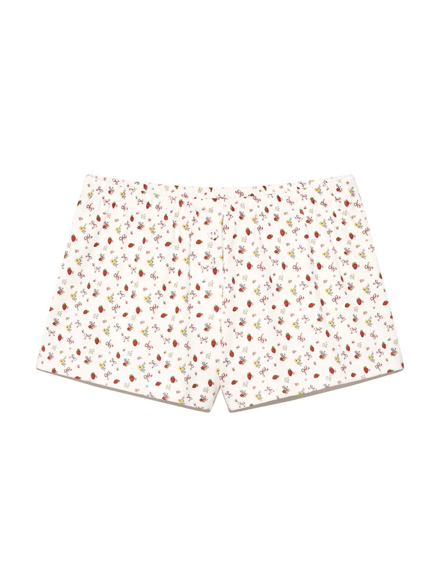 GLOWNY WILD BUTTON SHORTS / 4PATTERNS