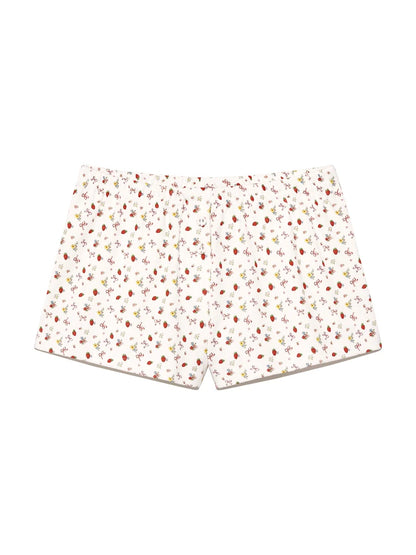 GLOWNY WILD BUTTON SHORTS / 4PATTERNS