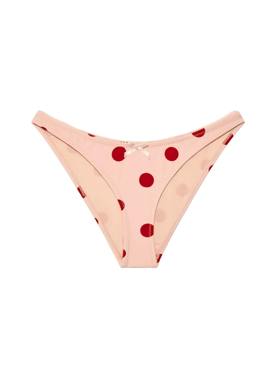 GLOWNY BLUSH HIGH CUT BIKINI BOTTOM / 3PATTERNS
