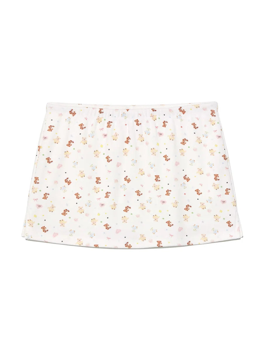 GLOWNY WILD MINI SKIRT / 4PATTERNS