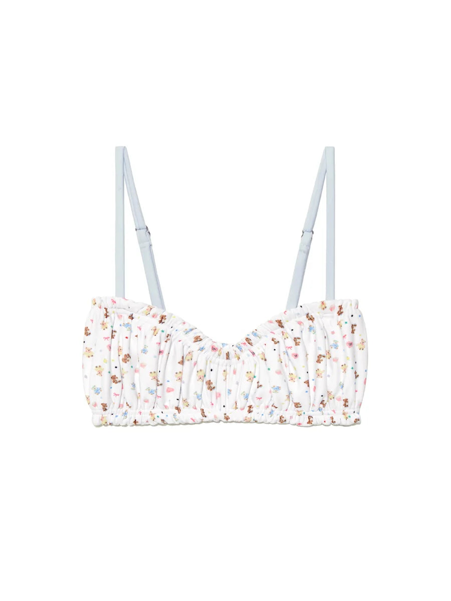 GLOWNY BLUSH BIKINI TOP / 3PATTERNS