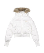 [GILA ARCHIVE] Fur Hood Light Padded Jacket - 2 Colors