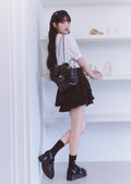 Heart Corsage Backpack - Black