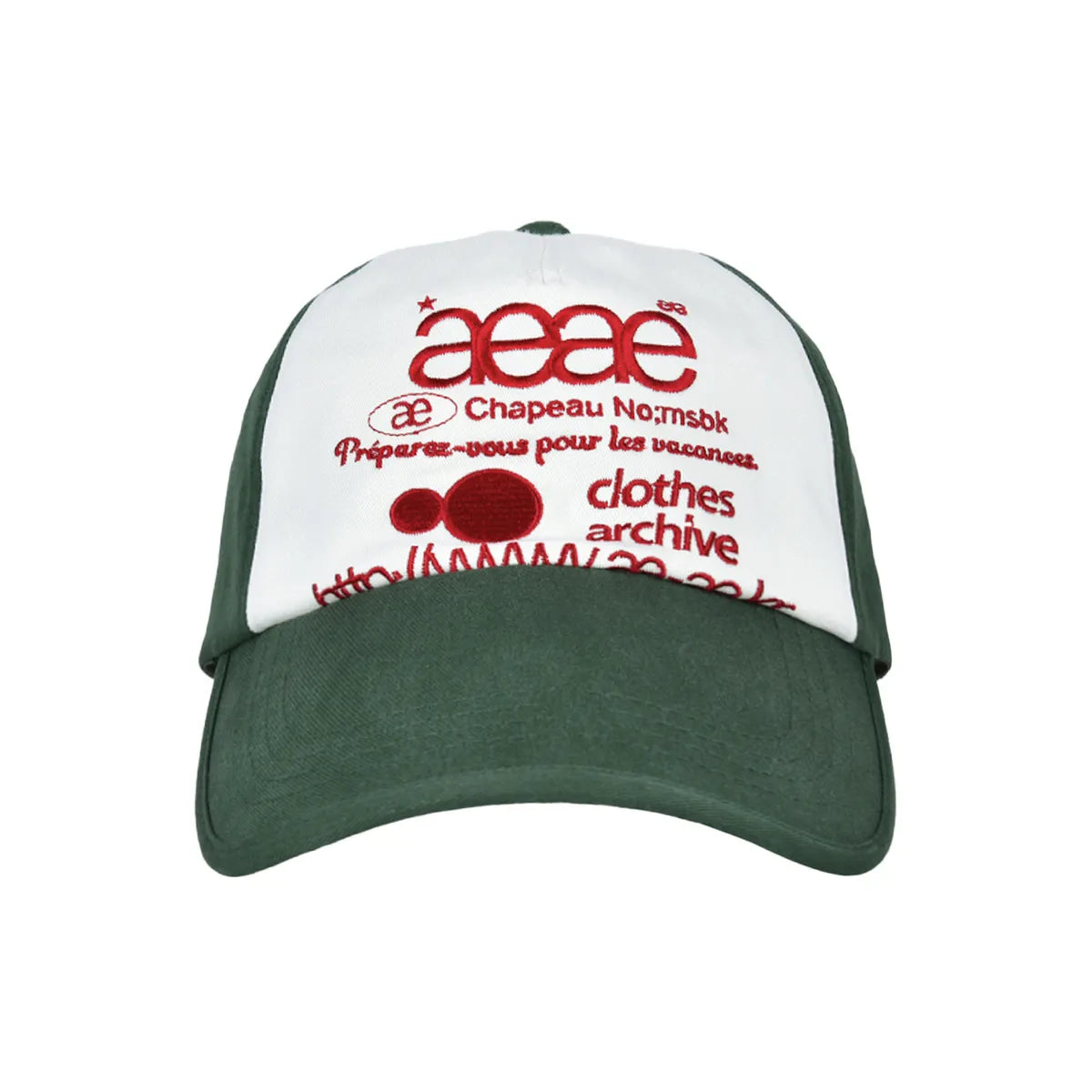WEB LOGO 5 PANNEL BALL CAP / 6COLORS