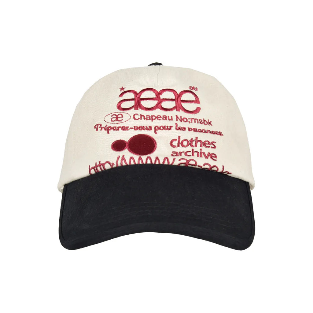 WEB LOGO 5 PANNEL BALL CAP / 6COLORS