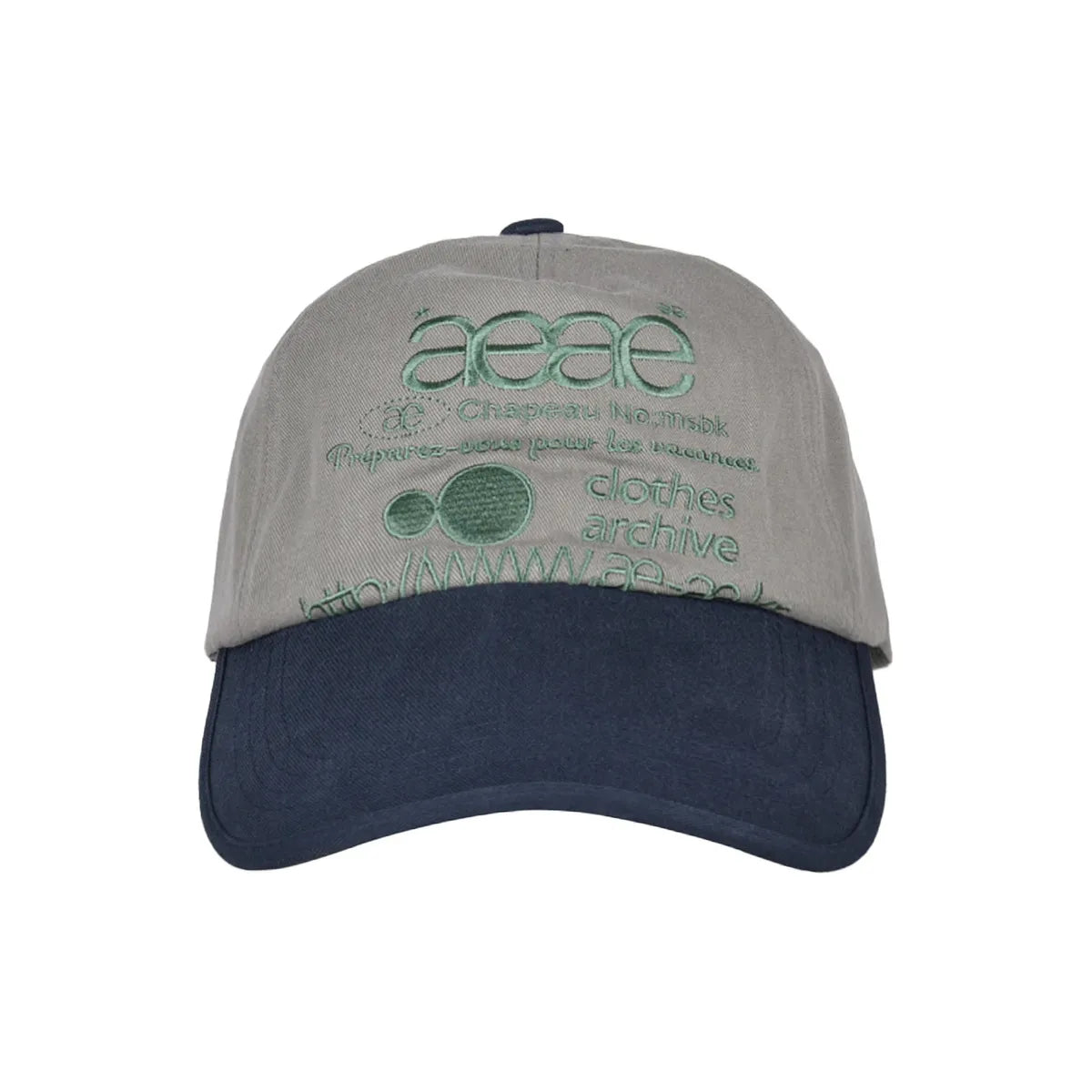 WEB LOGO 5 PANNEL BALL CAP / 6COLORS