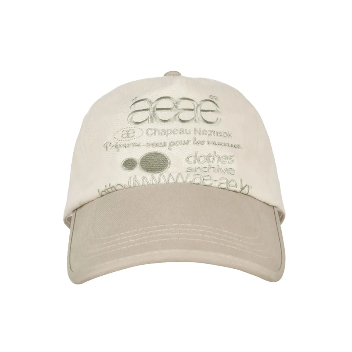 WEB LOGO 5 PANNEL BALL CAP / 6COLORS