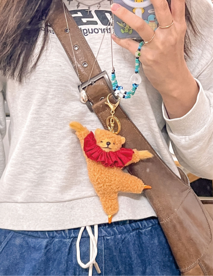 Brown Bear Keyring