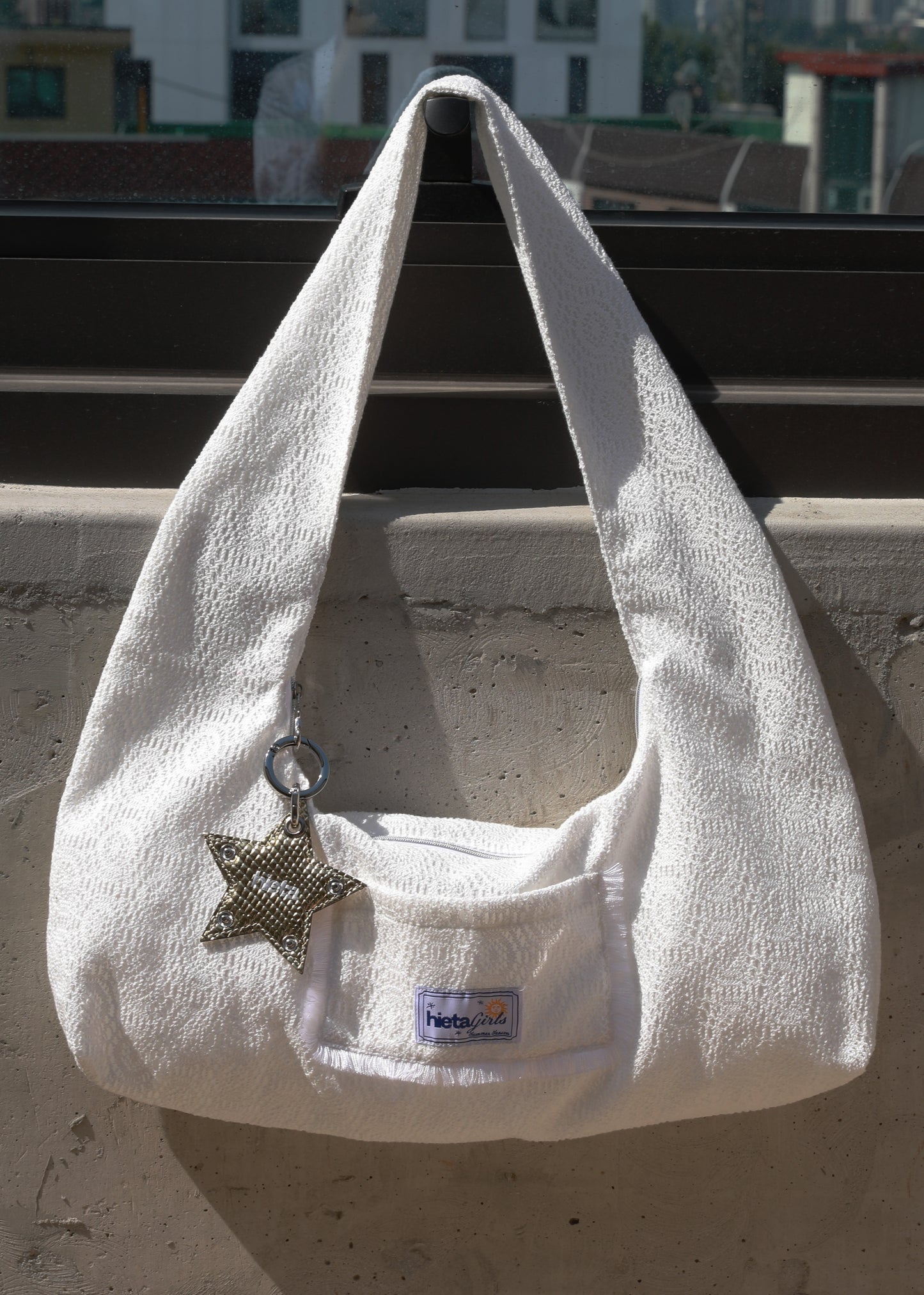 HIETA LACE TINA BAG / WHITE