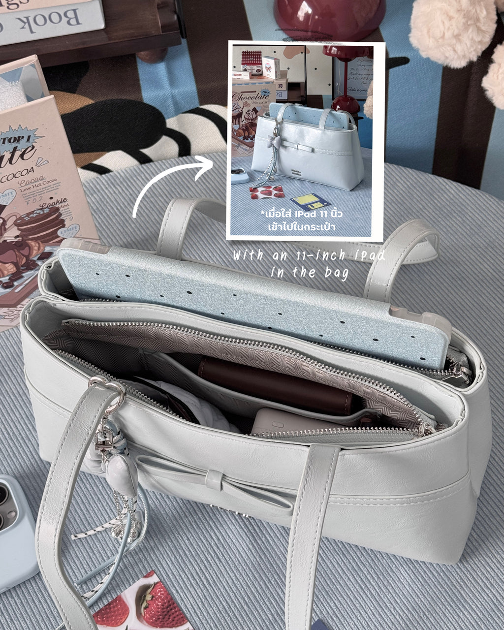 [獨家代理🎀] Daisy Muse Ballerina Shoulder Bag - Brownie