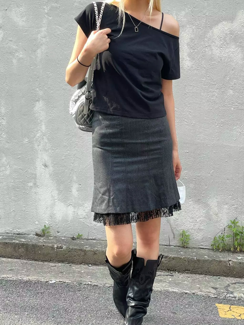 [韓國銷量5000+][B-BASIC] Cool Boatneck Tee / 3colors