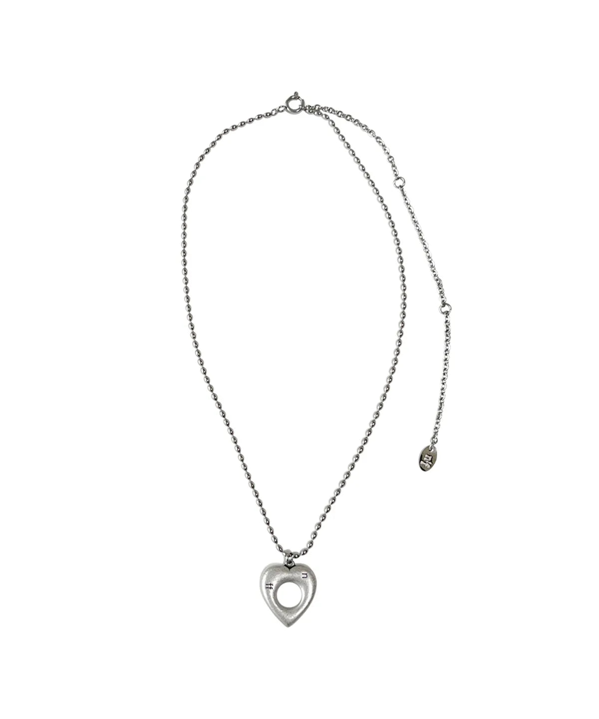 [NFF開團價💓 2.27截單] Heart Hole Necklace