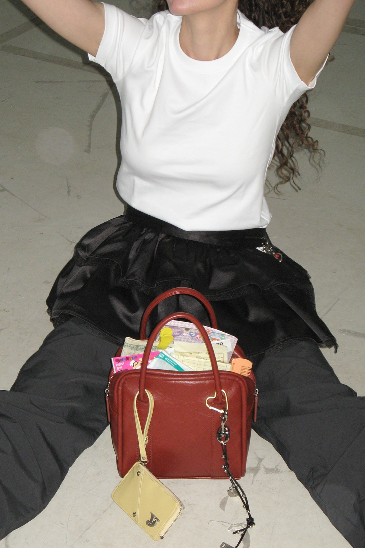 Yeomim mini box bag / rouge