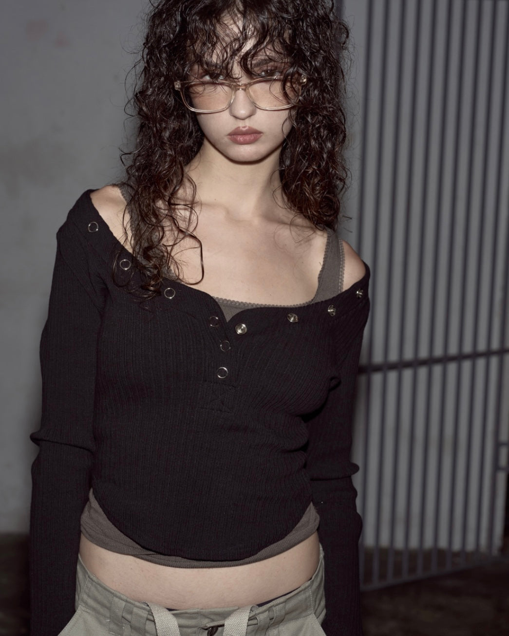 PLEASENOFOLLOW 24FW Bunny Snap Button Top / 8colors