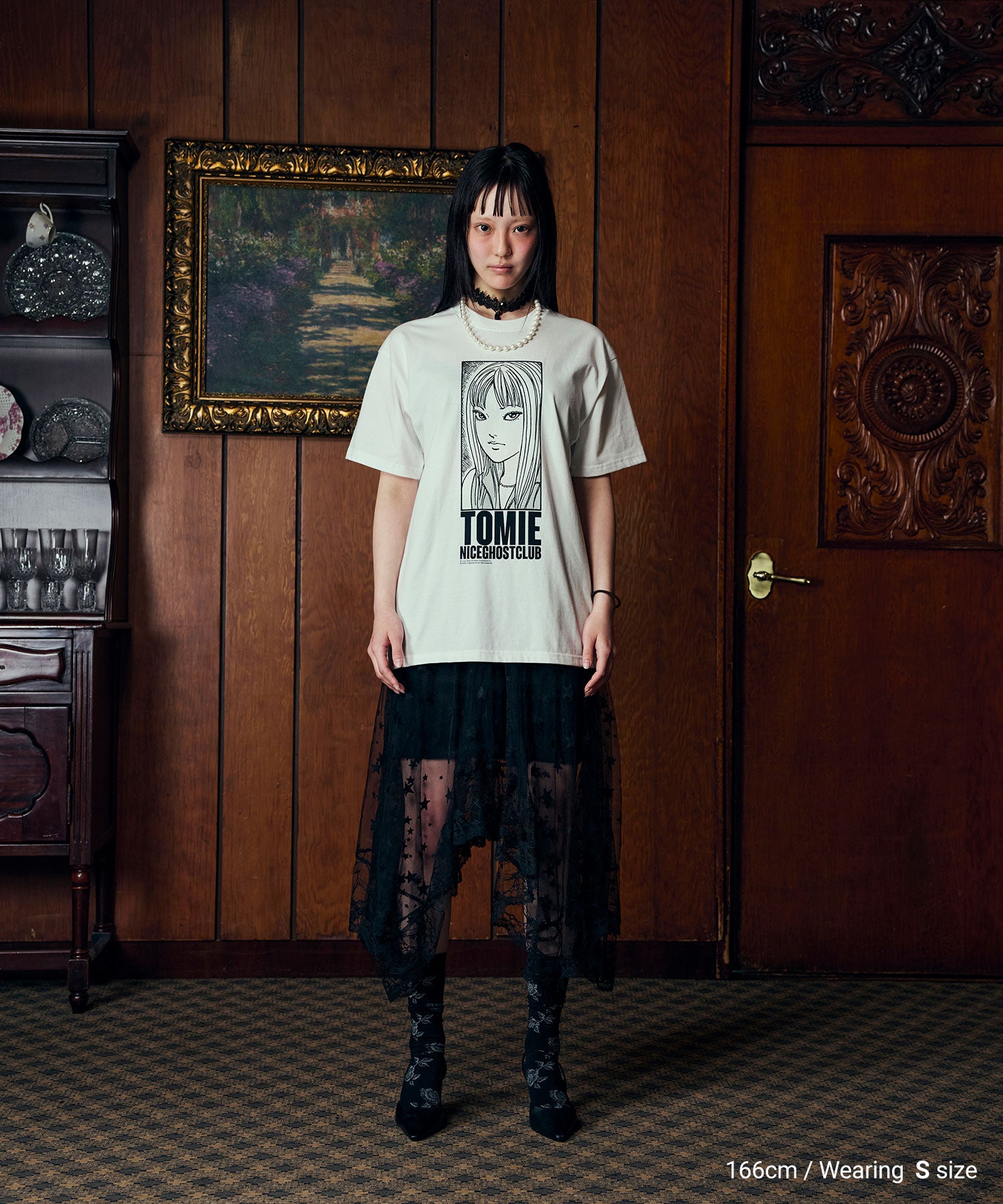 niceghostclub junji ito maniac tomie card wallet [grey]