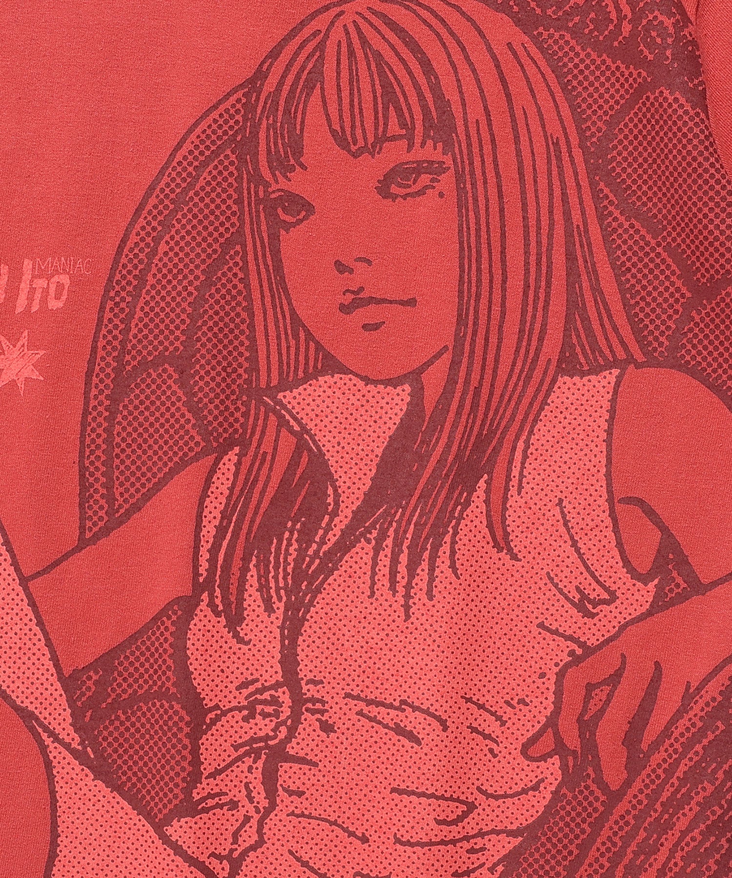 niceghostclub junji ito maniac tomie mini tee [coral]