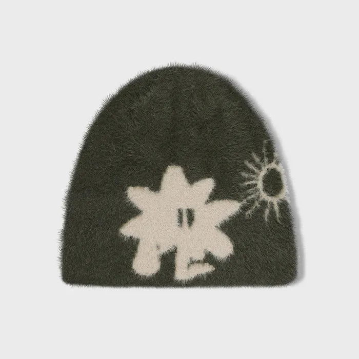 SUNLOVE Cali Shaggy Beanie Olive